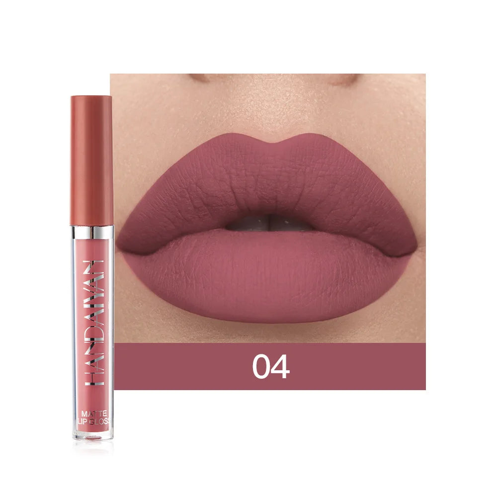 Set Pintalabios Aurora (matte-waterproof 6 en 1)