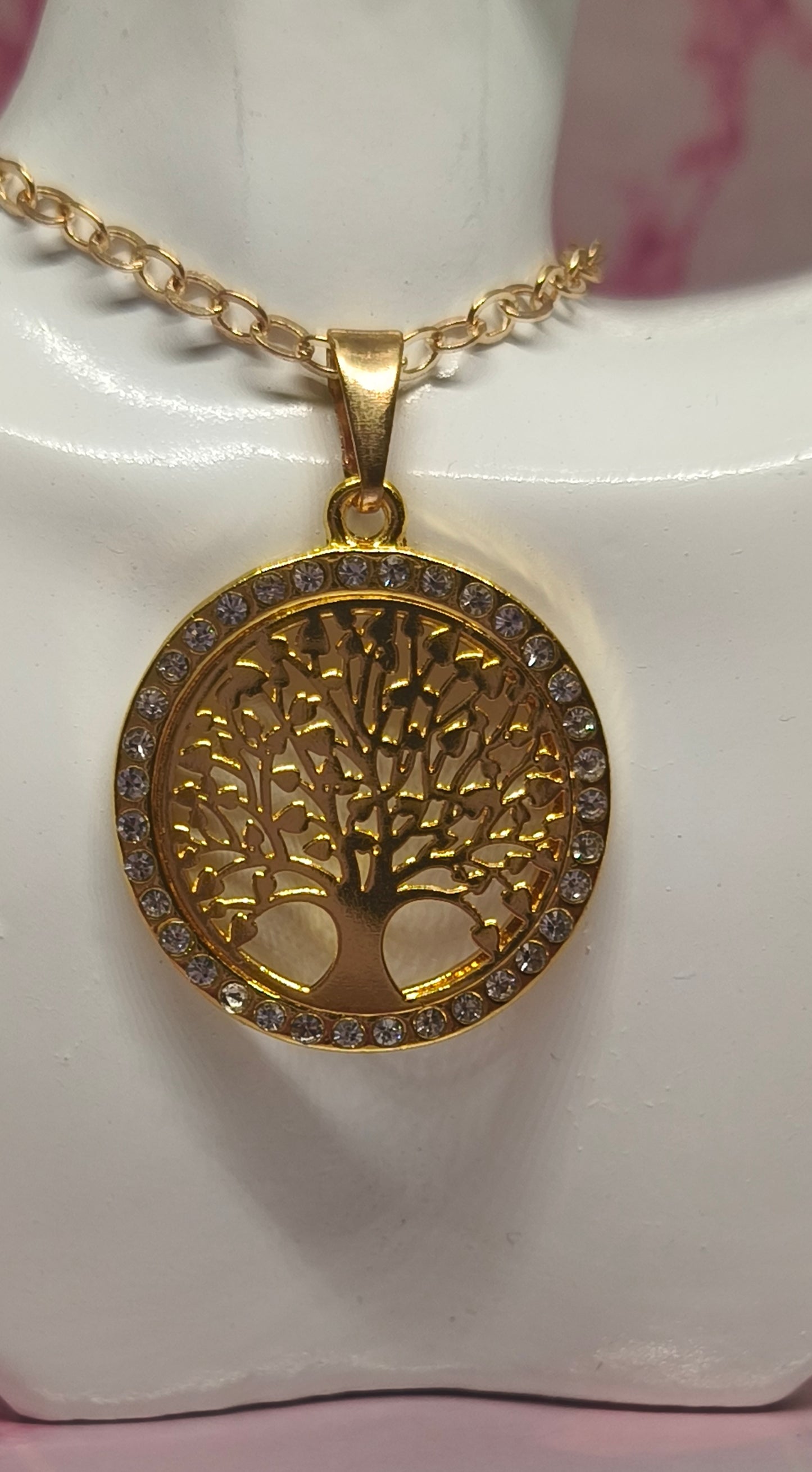 Collar Árbol de la Vida Esmeralda
