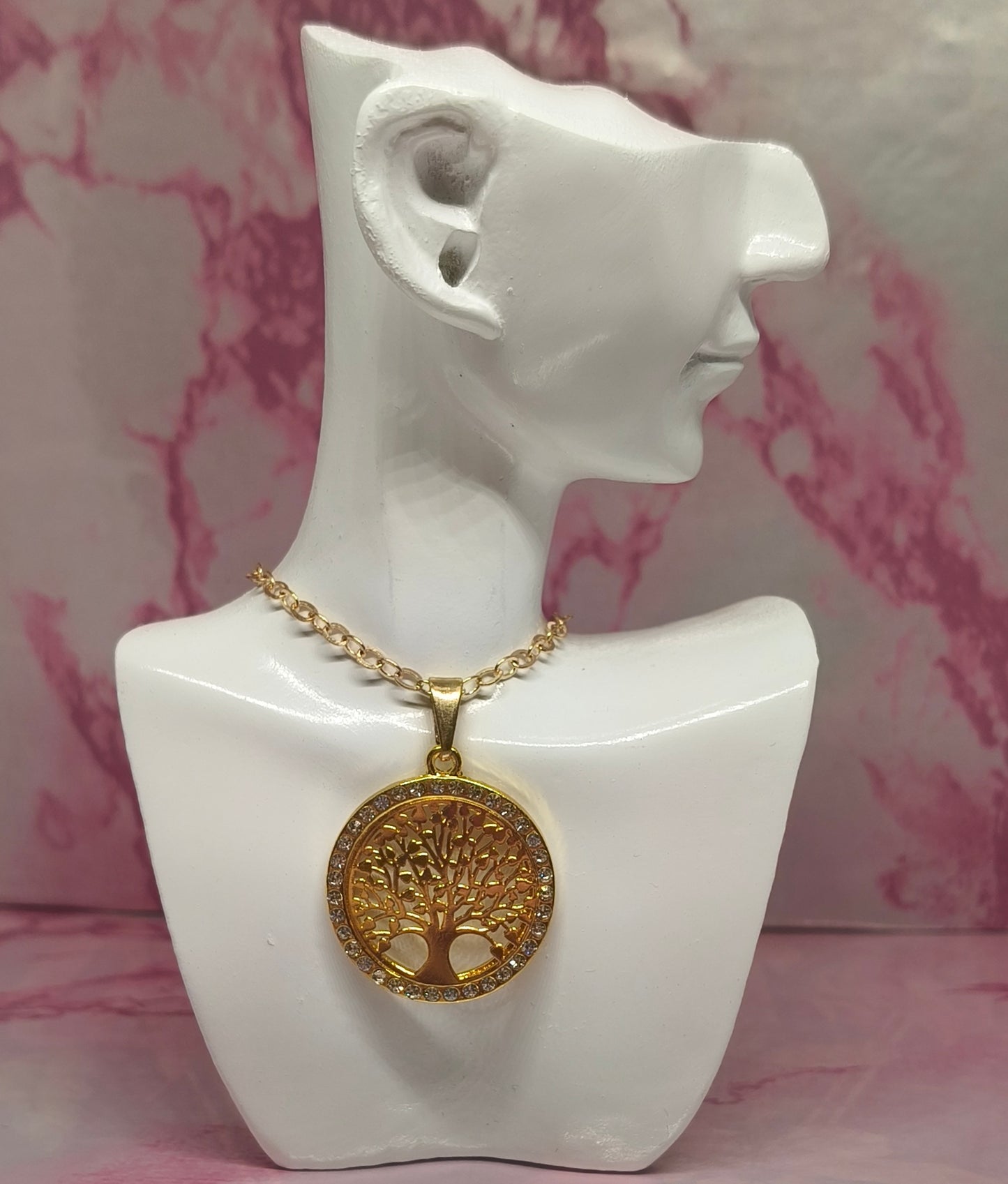 Collar Árbol de la Vida Esmeralda