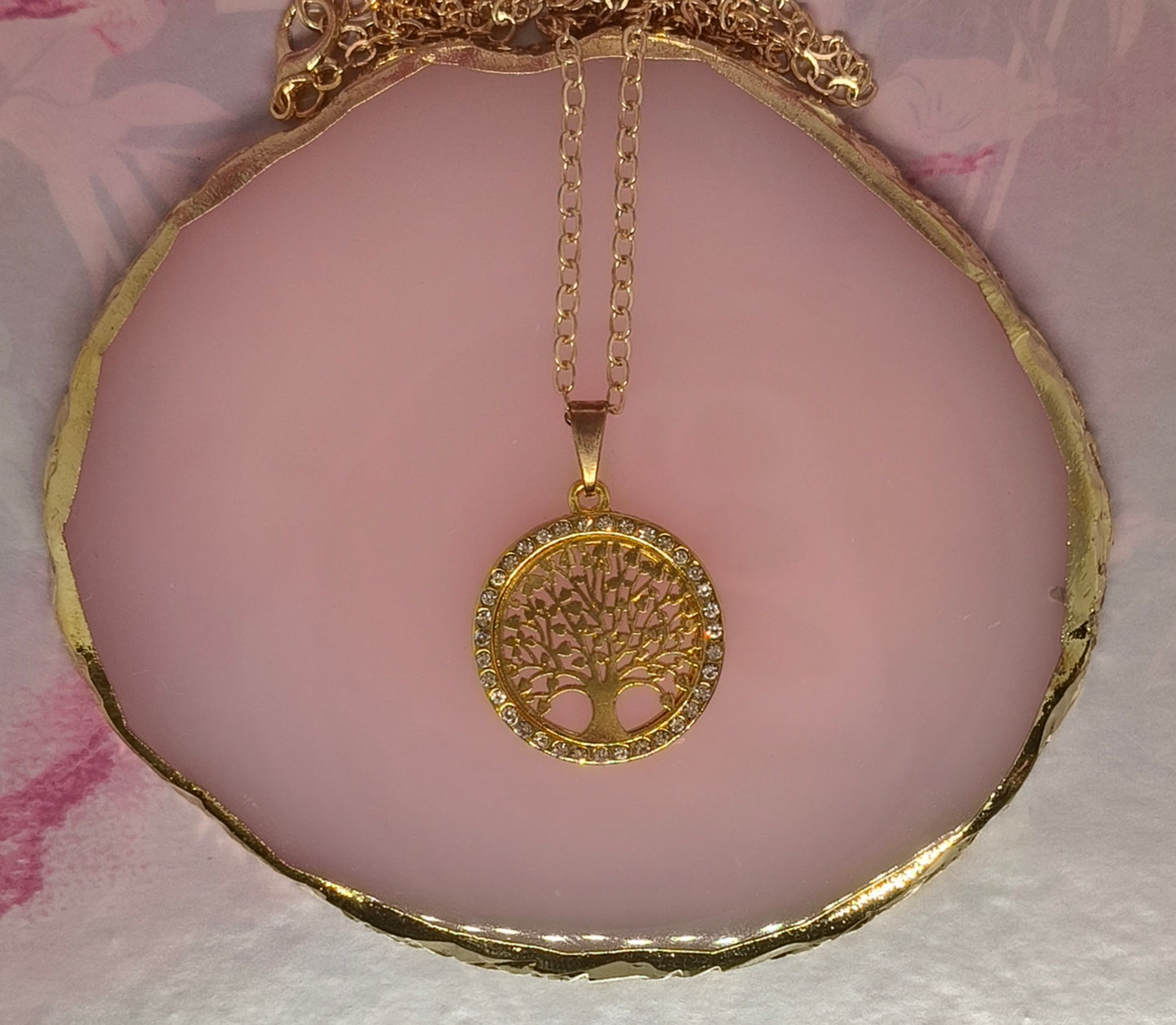 Collar Árbol de la Vida Esmeralda