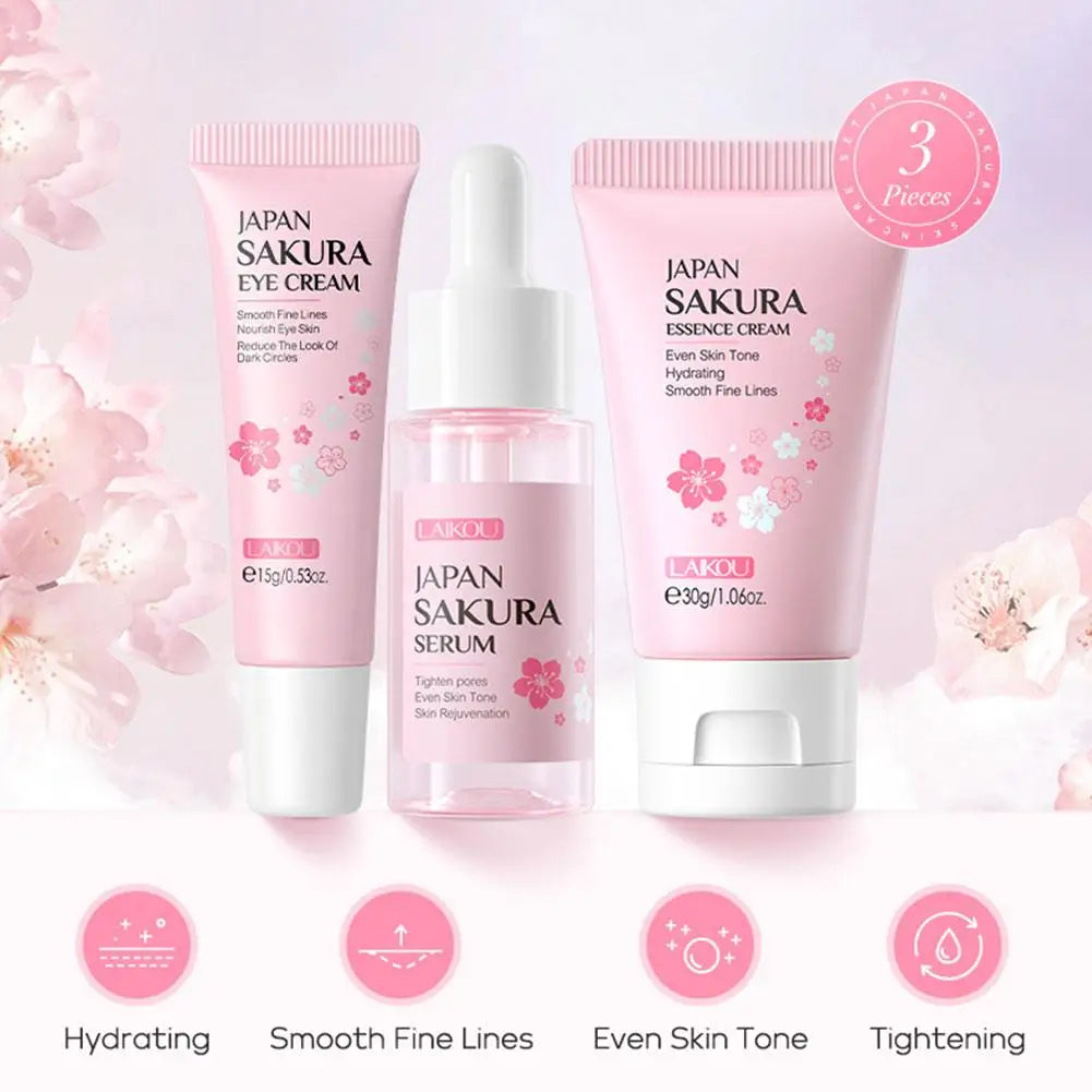 Cofre 5 piezas Sakura cuidados de piel