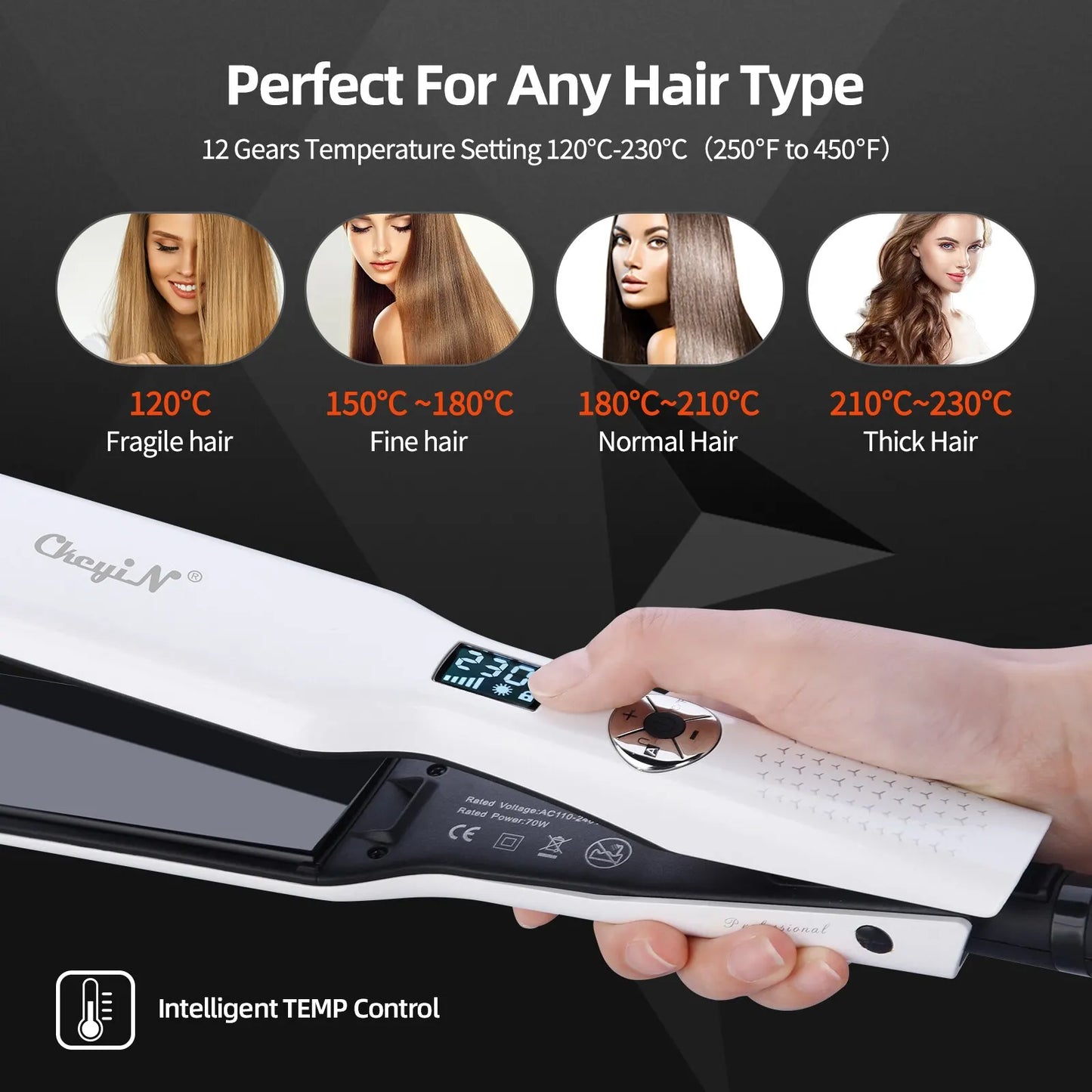 Plancha de pelo CkeyiN