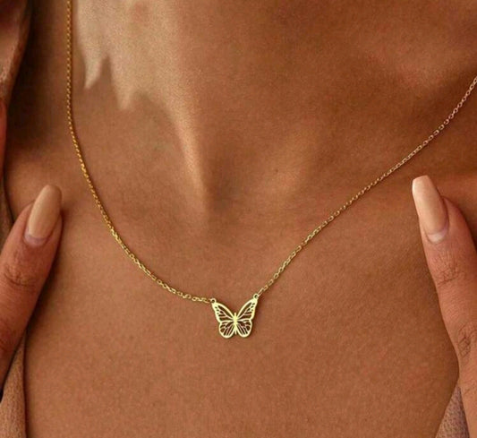 Collar mariposa Elena
