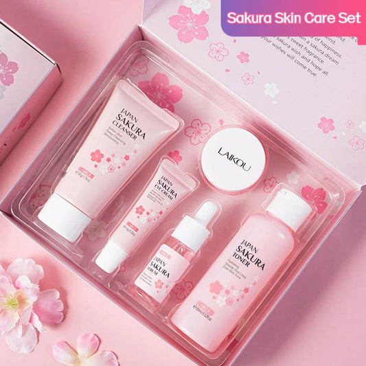 Cofre 5 piezas Sakura cuidados de piel