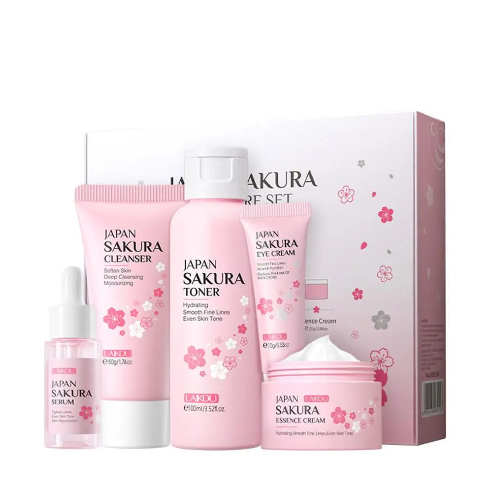 Cofre 5 piezas Sakura cuidados de piel